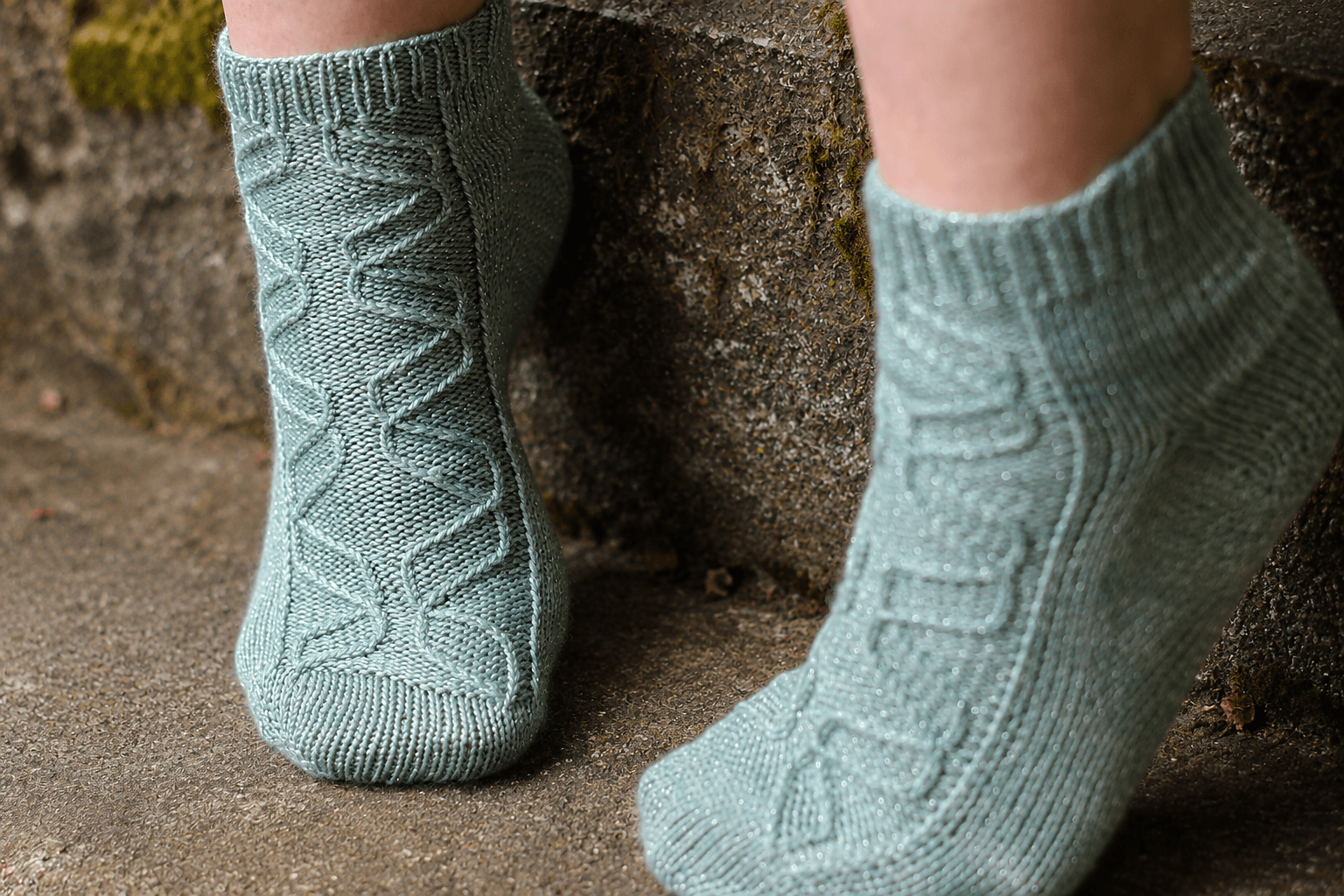 Sakayuki Socks, patron de tricot MarGueNée