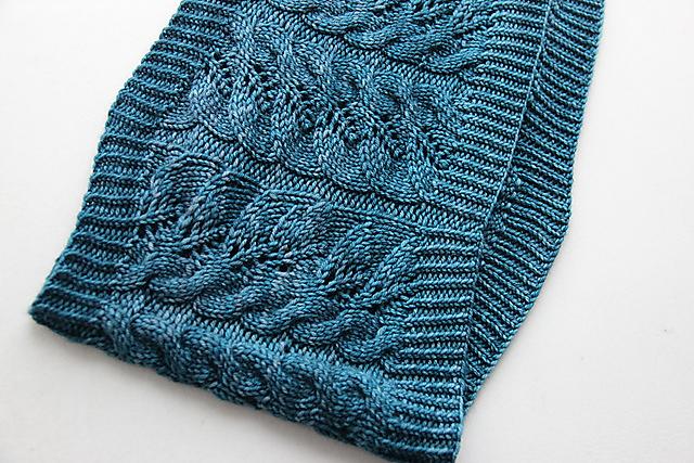 Jubia's Cowl, modèle de tricot MarGueNée