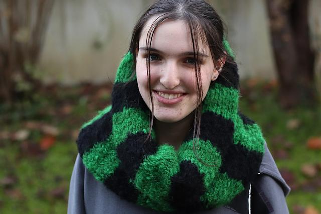 Big Fluffy Cowl, détail du modèle 4