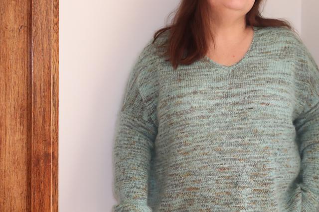 Jinshi Fluffy (sweater), modèle de tricot MarGueNée