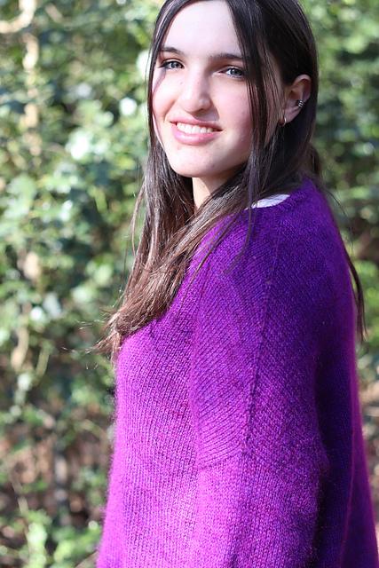 Jinshi Fluffy (sweater), détail du modèle 4