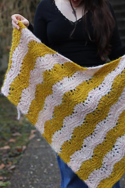 Azurée, modèle de tricot MarGueNée