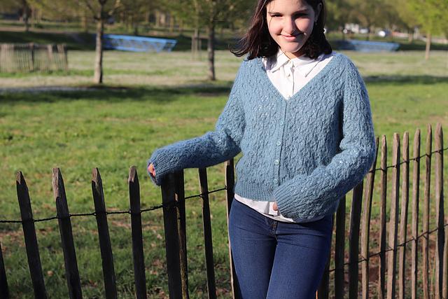 Tamayo (cardigan), détail du modèle 4