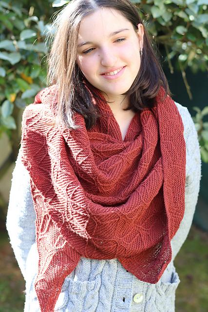 Sakayuki (Shawl), détail du modèle 5