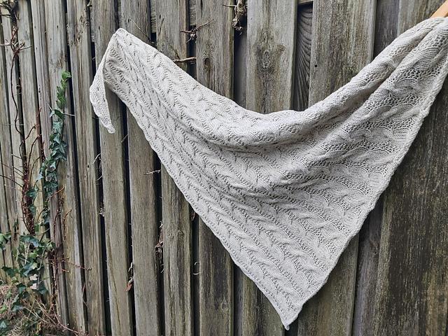 Linotte Shawl, détail du modèle 5