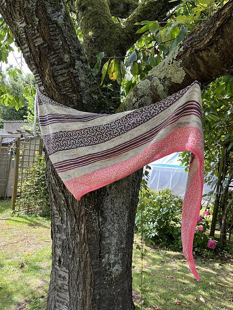 Ravenne Shawl, détail 2