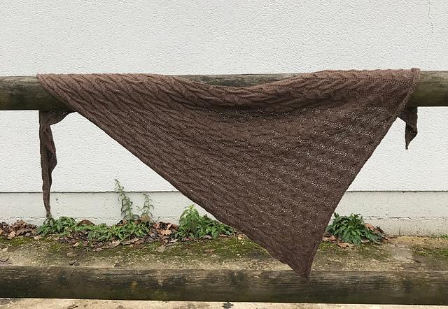 Linotte Shawl, détail 2