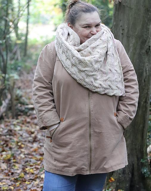 Linotte Shawl, modèle de tricot MarGueNée