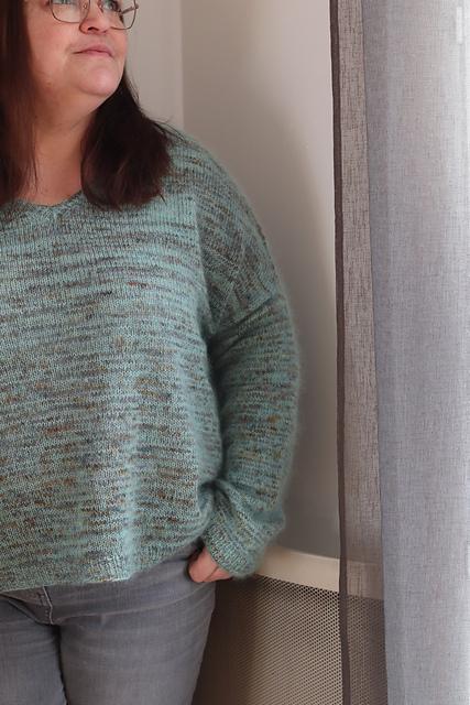 Jinshi Fluffy (sweater), détail du modèle 5