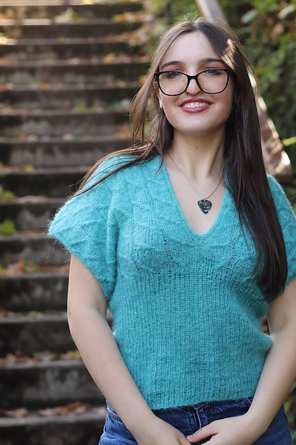 Chenonceau, modèle de tricot MarGueNée