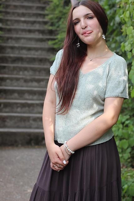 Helix Top, modèle de tricot MarGueNée
