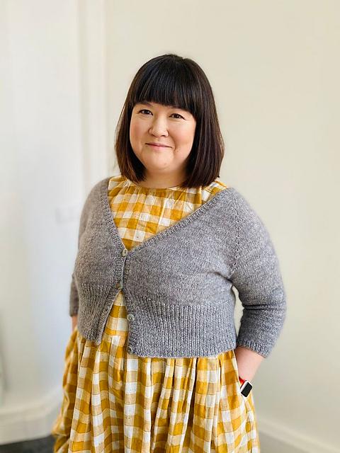 Helix Cardigan, détail 2
