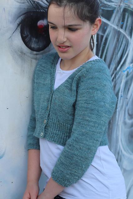 Helix Cardigan (little), détail 3