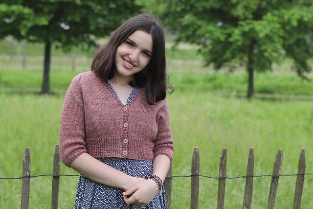 Helix Cardigan (Worsted), modèle de tricot MarGueNée