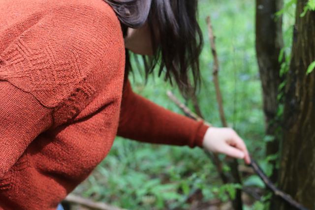 Mialet Cardigan, détail 3