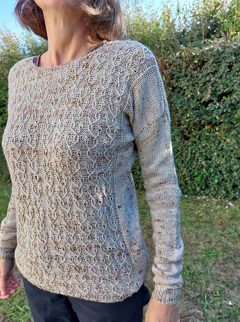 Chamallow (Sweater), détail du modèle 4