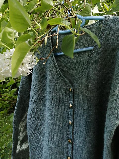 Mialet Cardigan, détail 2
