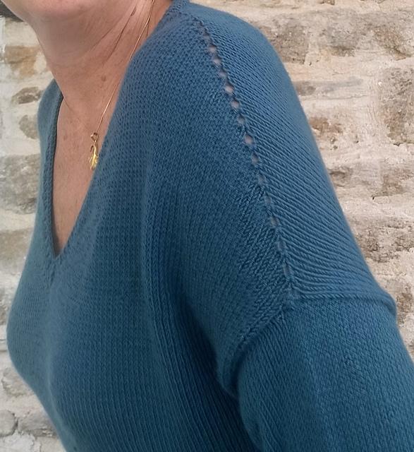 Jinshi (sweater), détail du modèle 5