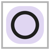 Symbole d'un jeté