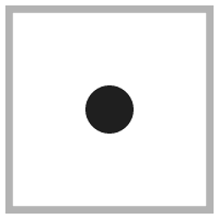 Symbole d'une maille envers