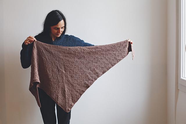 Chamallow (Shawl), détail du modèle 4