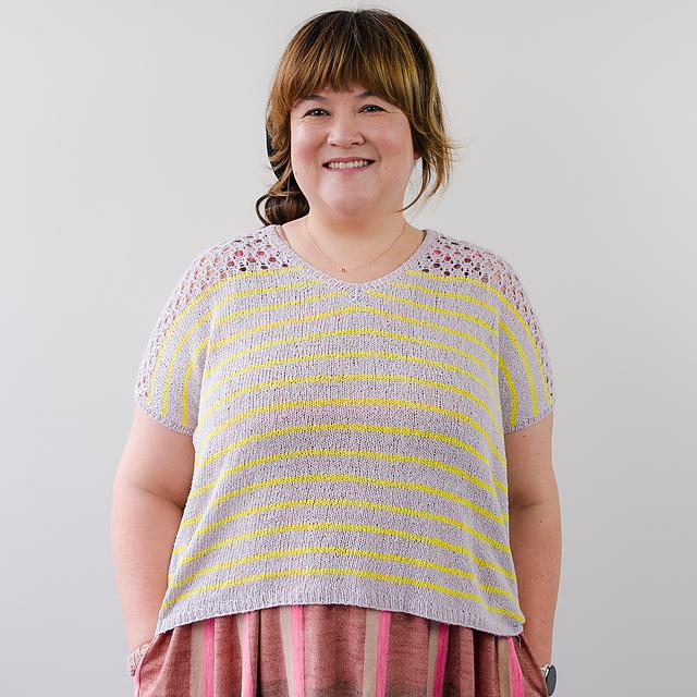 Mean Ruz top, modèle de tricot MarGueNée