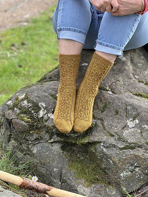 Chamallow Socks, détail du modèle 4