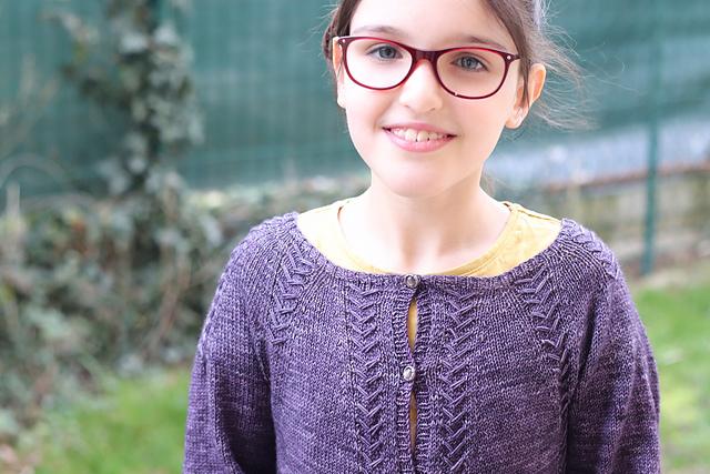 Gally So Cardi, modèle de tricot MarGueNée